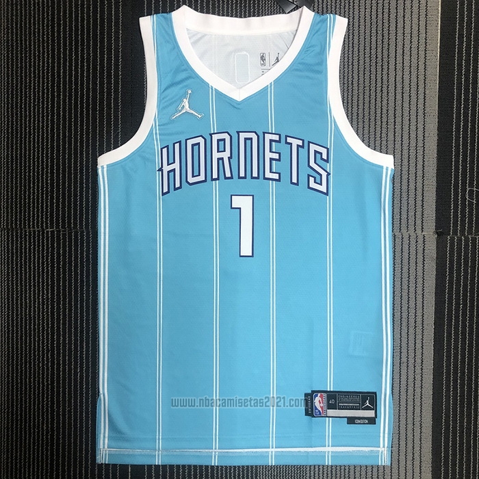 Camiseta Charlotte Hornets LaMelo Ball #1 Icon 2022-23 Verde